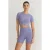 TRENDYOLMİLLA Dames Paars Effen Kort Getailleerd Blouses