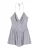 Bershka Jumpsuit  beige / lichtblauw / donkerlila / oudroze