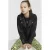 KIDS ONLY imitatieleren bikerjack KONFREYA zwart