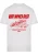 Mister Tee Shirt ‘Life Moves Fast Grab What is Good’  rood / wit
