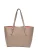 Isabella Rhea Beige Rundleer Tas