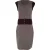 Christian Dior gebreide midi-jurk van bordeauxrode wol.