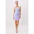 TRENDYOLMİLLA Dames Paars Effen Kort / Mini Mouwloos Bodycon Jurken