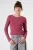 Garcia longsleeve donkerroze
