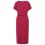 Expresso midi jurk rood