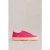 White Stuff Pippa Canvas Lace Up Trainer Bright Pink