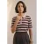 AWARE gestreepte top gebreid – lichtroze