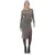 Stretch Midi-rok met split