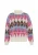 FENIA Trui  blauw / bruin / pink / wit