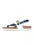 Bayton Sandalen met riem ‘Lajas’  blauw / grijs / wit