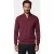 Born With Appetite Pullover heren Rood Lux Halfzip Pullover BWA24305LU15/677 beet red