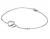 Orphelia Dames 925 Sterling Zilveren Armband – Zilver ZA-7053