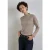 Street One Dames Gestructureerd overhemd met knopen in Beige