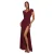 Offshoulder Crêpe Jurk Dames Goddiva Maxi