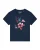 Watapparel Shirt ‘ Blume in Wasserfarbe 01 ‘  navy / gemengde kleuren