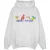 Li-cense Disney dames de kleine zeemeermin onder zee hoodie