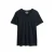 T-shirt gemêleerd met V-hals en raw edges Superdry