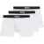 Boss Boxershorts van polykatoen voor heren (set van 3) (Wit)