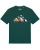 Watapparel Shirt ‘Mountains & Moon’  bruin / lichtgrijs / donkergroen