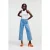 Karl Lagerfeld Denim Boucle Pants Blue