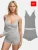 Tazzio Korte pyjama ‘F909’  antraciet
