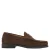Mango Man suède loafers bruin
