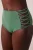Hoogzwaist Cut-Out Bikini Shorts