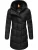 Ragwear Wintermantel ‘Pavla’  zwart
