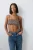 Luipaardprint Lage taille Bralette