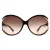Salvatore Ferragamo Ronde Dames Donkerbruin Bruin Grijs Kleurverloop SF600S