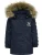 Hummel Winterjas ‘Canyon’  marine / lichtbruin / wit
