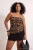 Trendyol Curve Dames Meerkleurig Dierenprint Mouwloos Getailleerd Grote maten Blouses