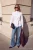 TRENDYOLMİLLA Dames Wit Effen Lang Relaxed fit Overhemden