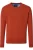Redmond Casual Trui ronde hals terra, Effen
