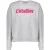 Geisha Sweater L’atelier Toweling Grey Melange/fuchsia