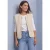 Teddybodywarmer met rits en ribstofdetails