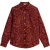 White Stuff Autumn Floral Print Ls Shirt Deep Red