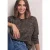 Shirt met lange mouwen, ronde hals en patroon