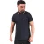 Lambretta Herenpoloshirt met drie punten (Marine/Wit/Kaas/Goud)