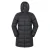 Mountain Warehouse Dames Stratus Extreme Opvouwbare Lange Donsjack (Zwart)