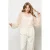 &Co Woman blousetop ecru met pailletten