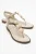 Giulia Leer Plat Sandaal (Women)