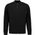 No Excess Pullover Full Zip Shoulder Detail Black