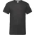 Fruit of the Loom Heren Valueweight V Neck T-shirt (Zwart)