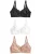 Next BH  nude / zwart / wit