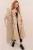 Dubbelbreasted Lange Trenchcoat