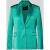 Marc Cain slim fit blazer met reverskraag en klepzakken