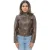 Dames leren bikerjack-Celaya