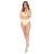 Be You Bikinibroekje met textuur en hoge taille voor dames/dames (Citroen)