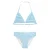 America Today triangel bikini Luna JR lichtblauw/wit